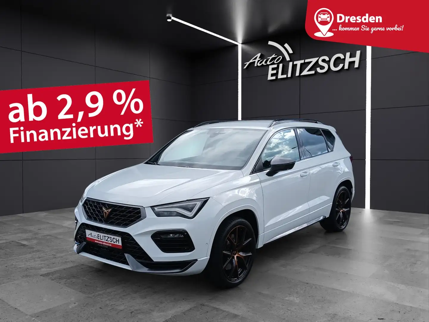 CUPRA Ateca TSI DSG 4Drive LED AHK Navi AID ACC RFK Beats 19" Weiß - 1