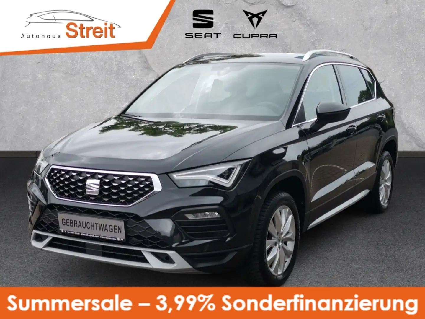 SEAT Ateca XPERIENCE 1.5 TSI 110 kW 7-Gang DSG AHK-klappbar N Noir - 1