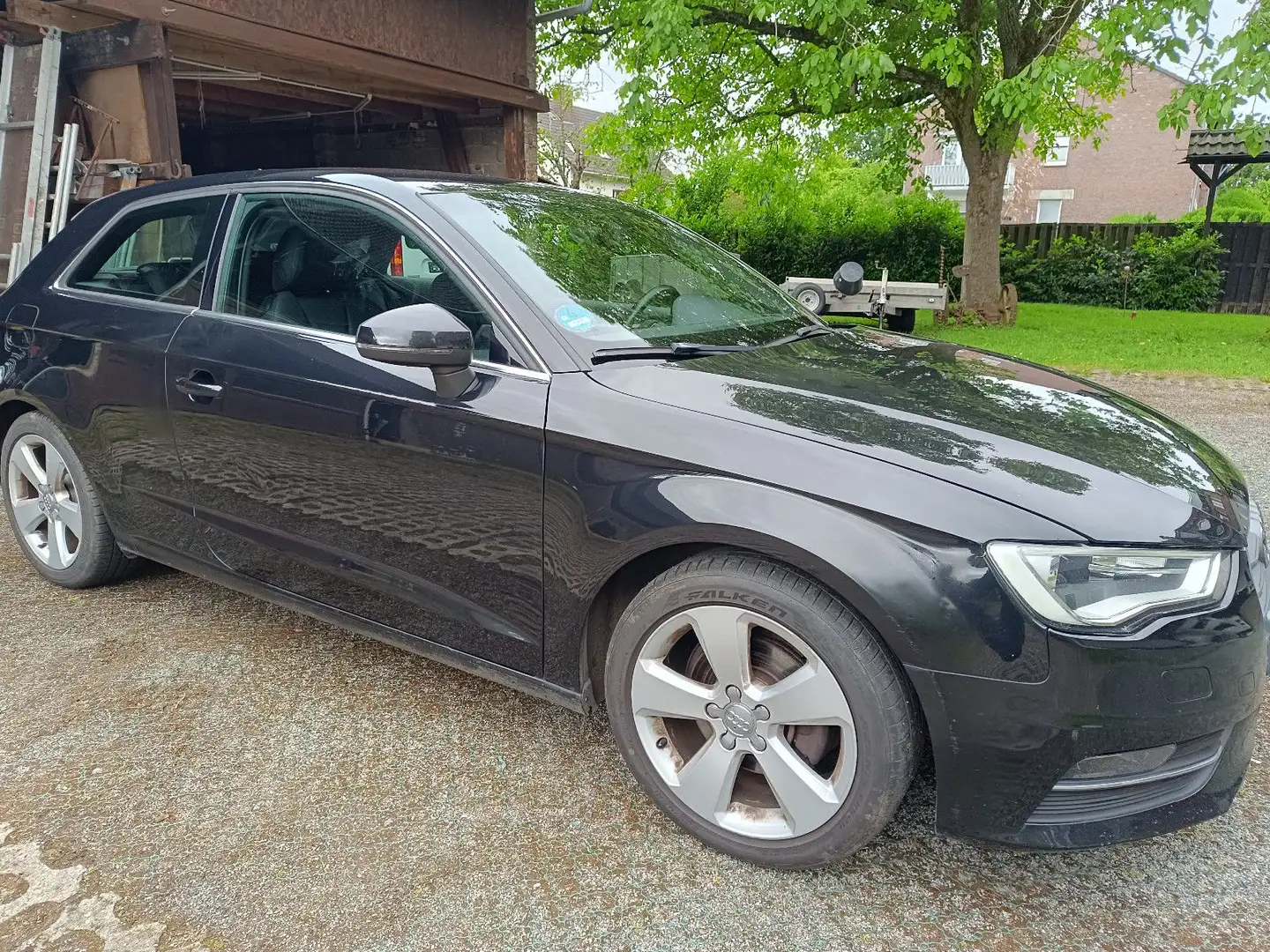Audi A3 2,0 TDI/Ambition/S-tronic/Scheckheft/1.Hd Noir - 2