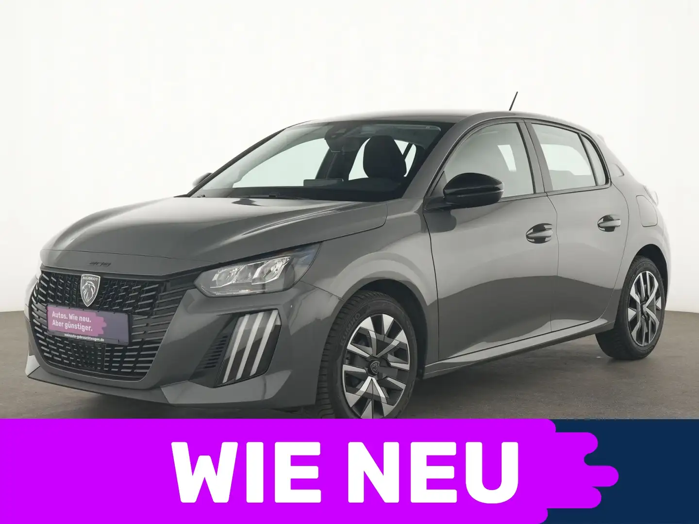Peugeot 208 Active Tempomat|Keyless|Klima|Spurassistent Gri - 1