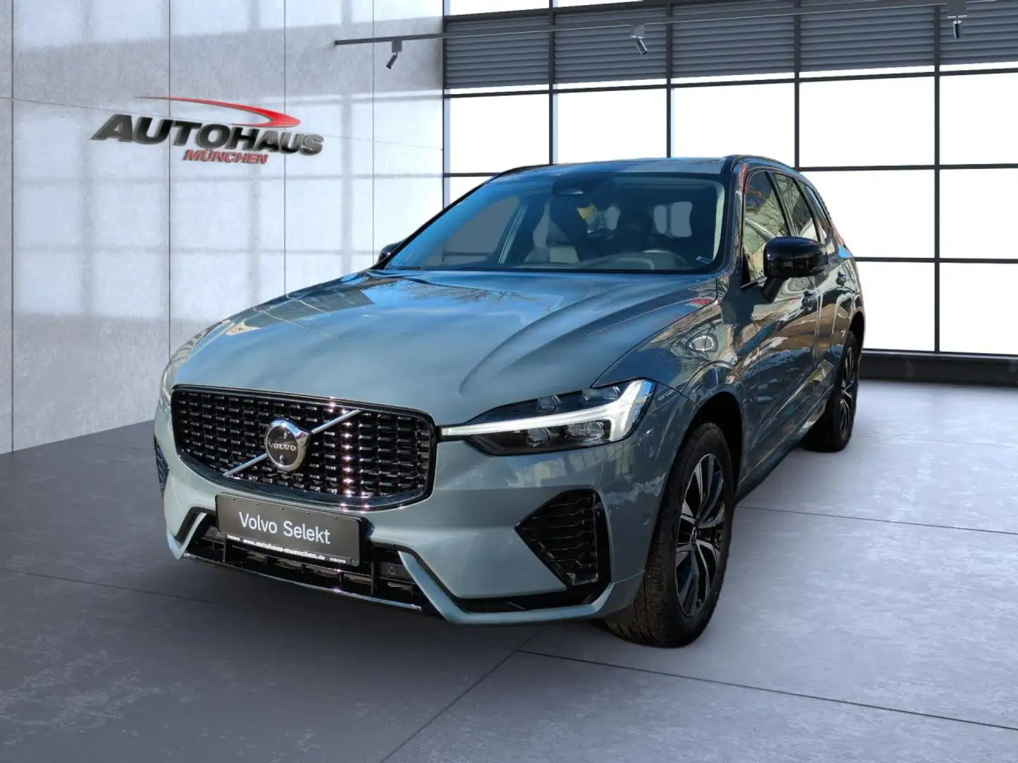 Volvo XC60 XC 60 Plus Dark AWD Bluetooth Navi LED Klima Grau - 2
