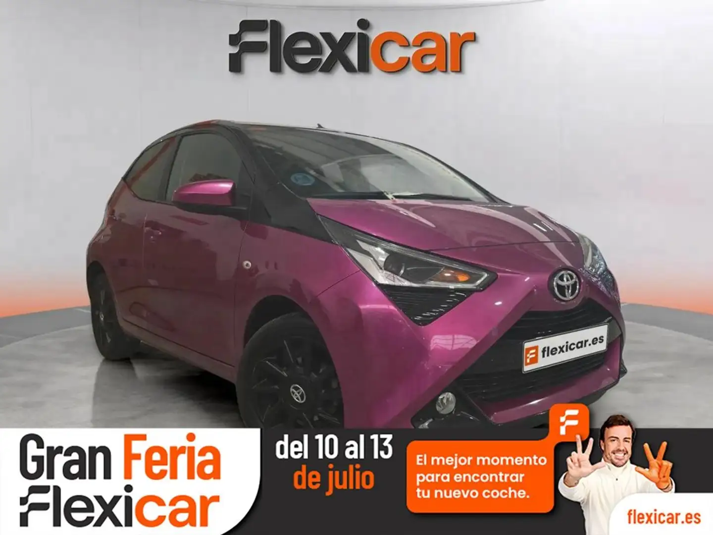 Toyota Aygo 1.0 70 x-cite Burdeos - 1