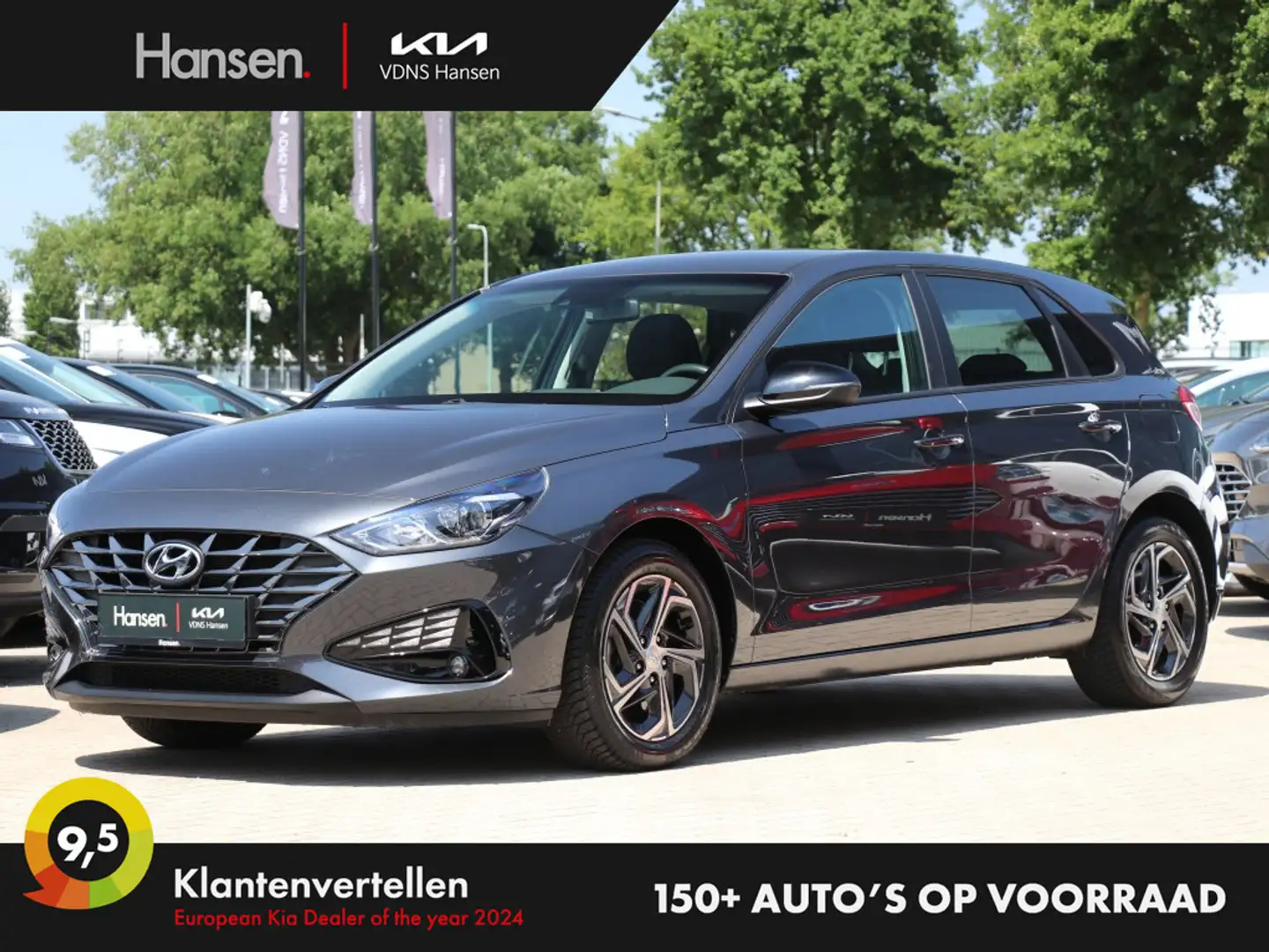 Hyundai i30 1.0 T-GDi MHEV Comfort Smart I Apple/Android Navi Grijs - 1