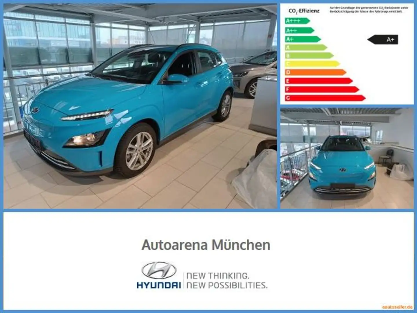 Hyundai KONA Select Elektro Sitzheizung 8 fach bereift - 1