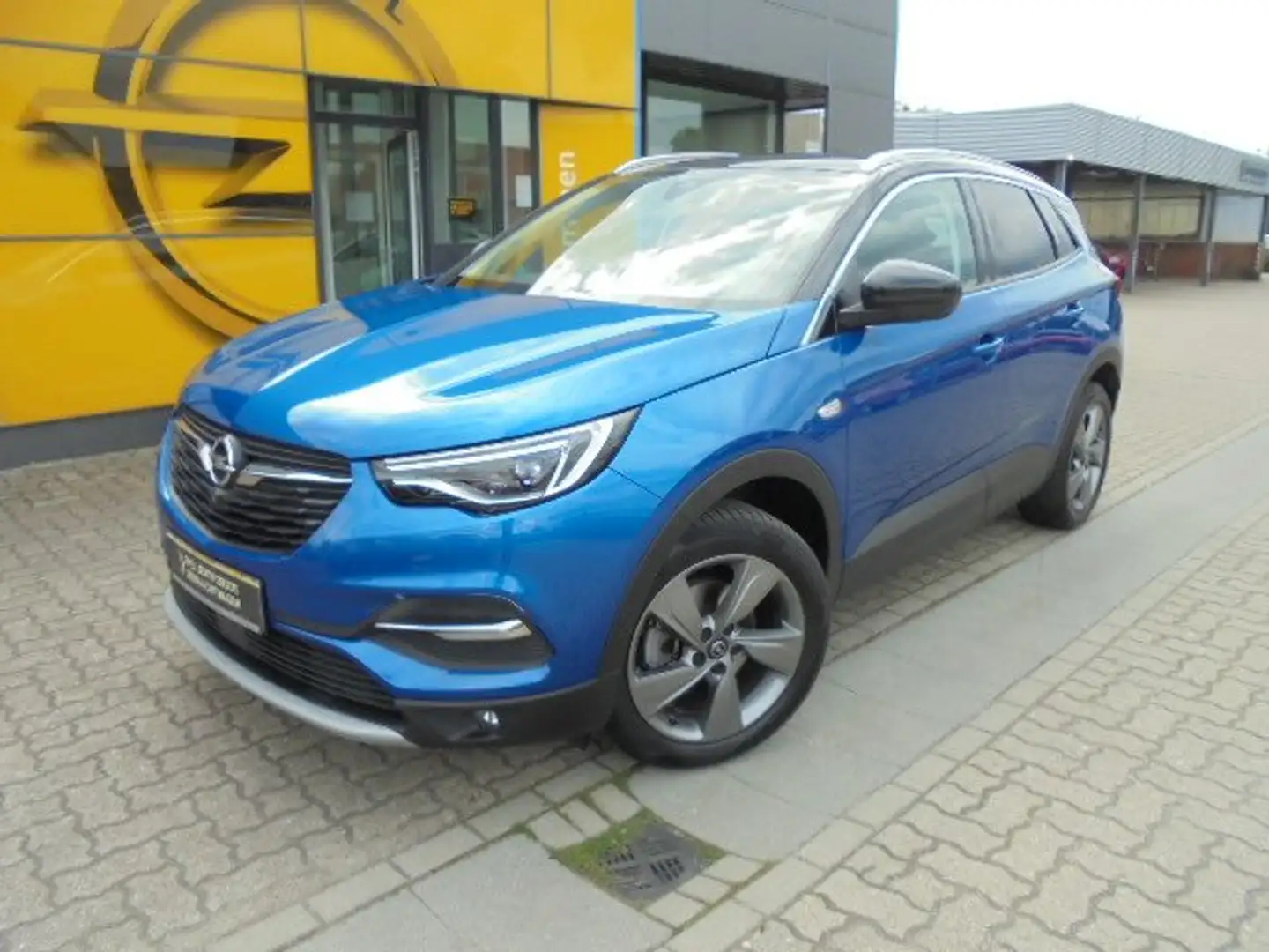 Opel Grandland X 1.2 AT Ultimate Navi/Kamera/SmartKey/Allwetter Blau - 2