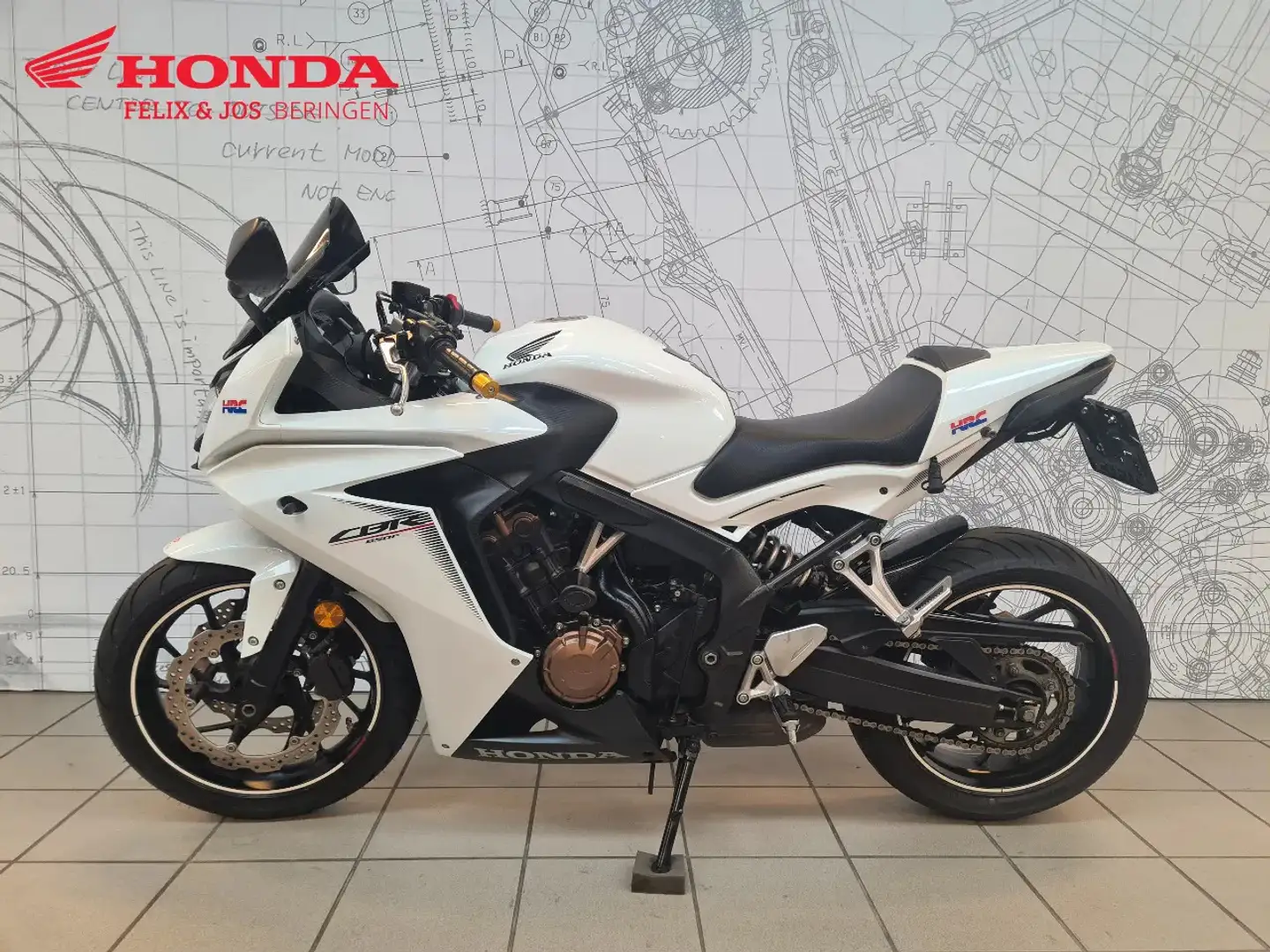 Honda CBR 650 F Blanc - 2