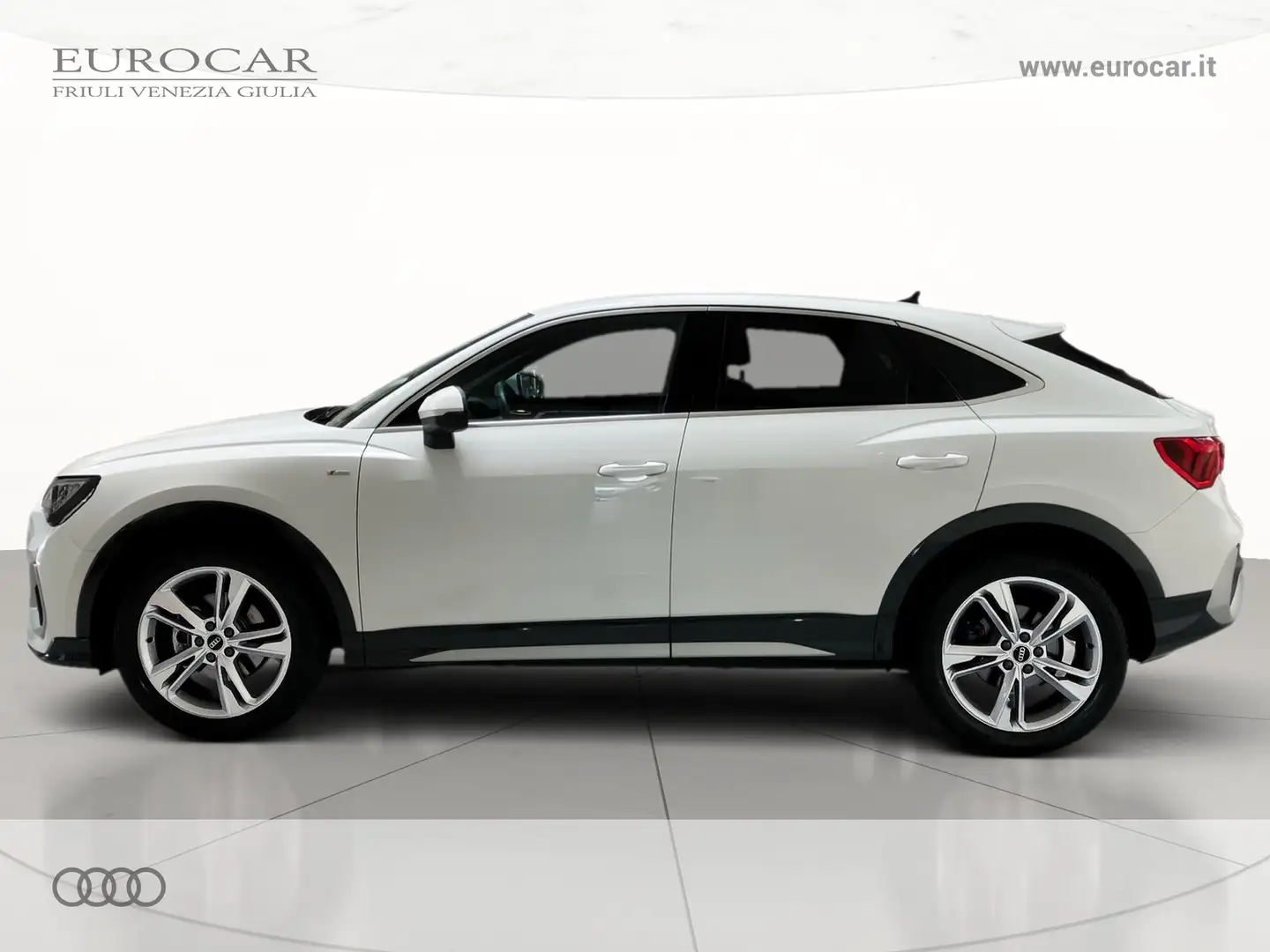 Audi Q3 sportback 35 2.0 tdi s line edition quattro s-tron Blanc - 2