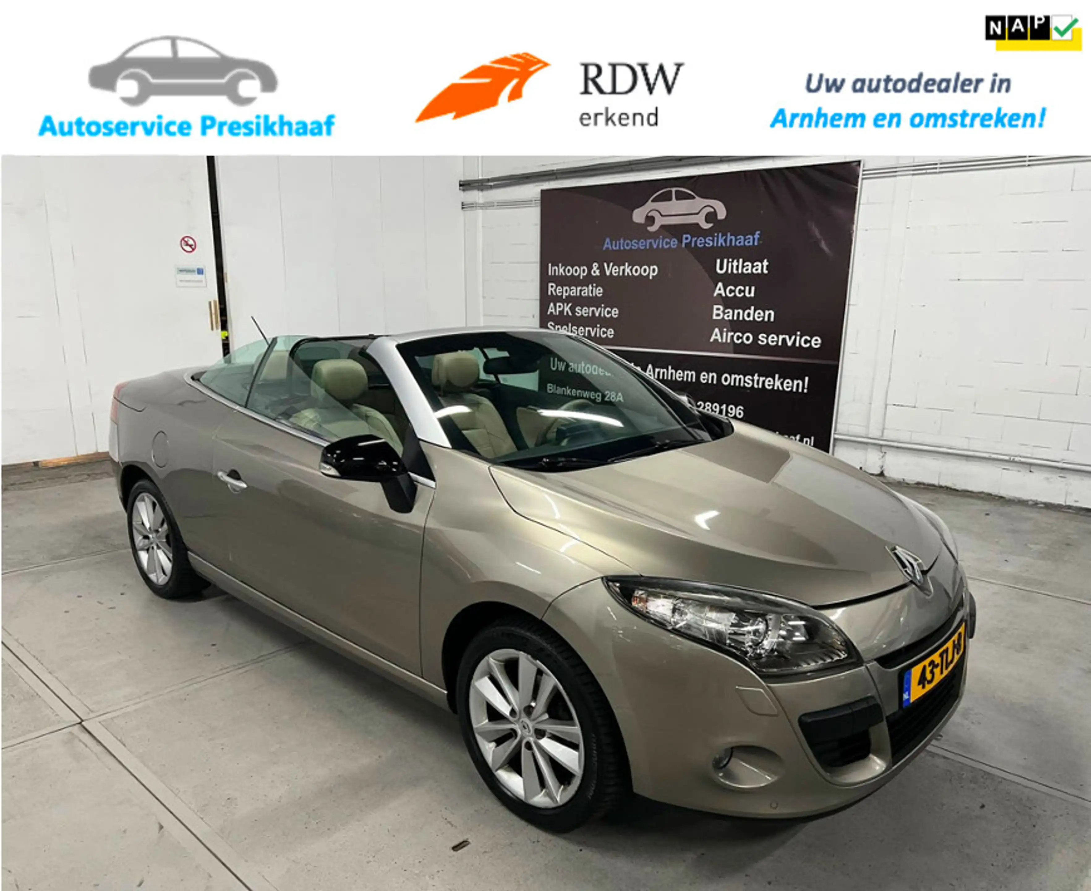 Renault Megane Coupé-Cabriolet 2.0 Privilège Automaat