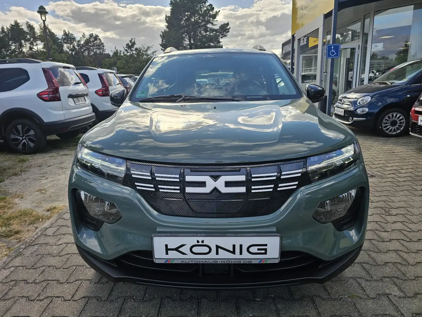 Dacia Spring Essential, Navi, Kamera, Klima Grün - 2