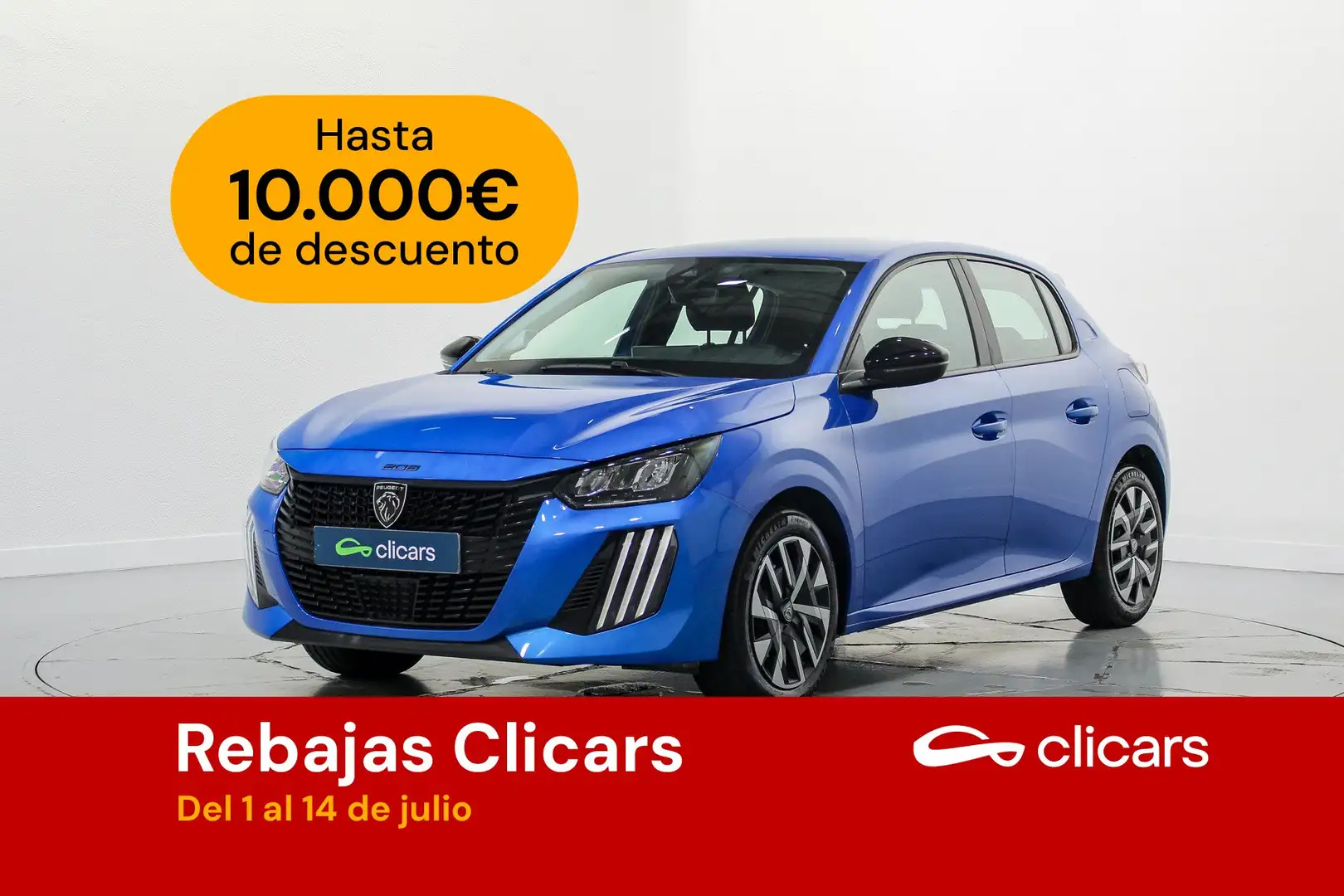 Peugeot 208 1.2 Puretech S&S Active 100 Azul - 1