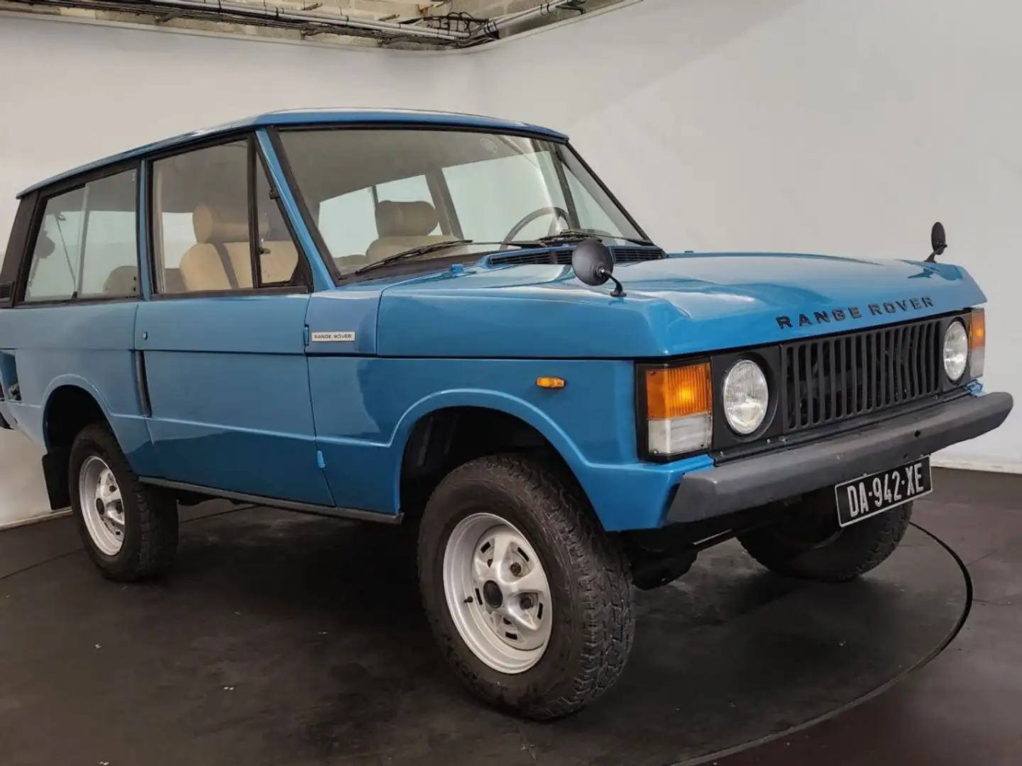 Land Rover Range Rover classic V8 Blau - 1