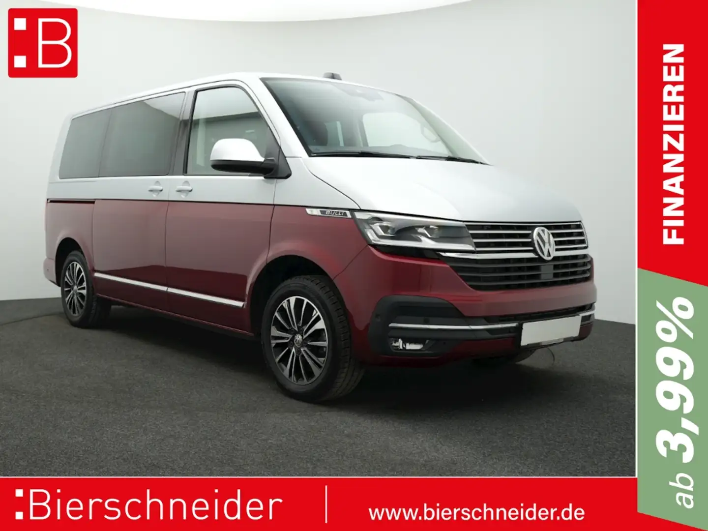 Volkswagen T6.1 Multivan 2.0 TDI DSG 4Mo. Comfortline AHK NAVI ACC LED ALU Plateado - 1