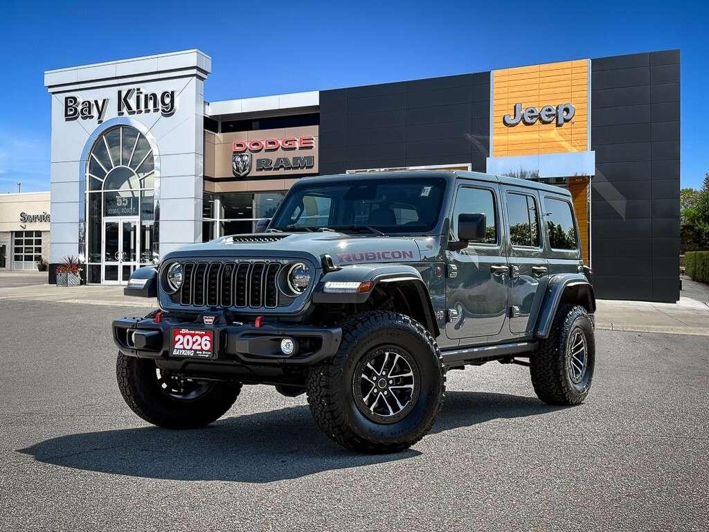 2026 Jeep Wrangler Rubicon | X | RECON PKG | TOW GROUP | WARN WINCH |