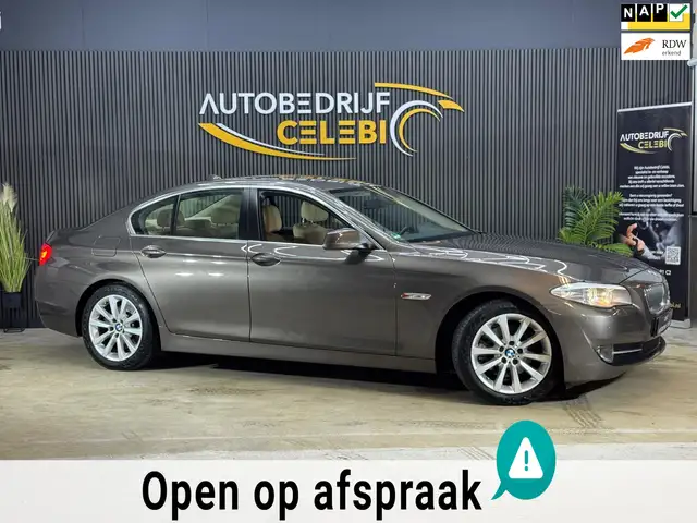 BMW 523 5-serie 523i Executive 2011 BRUIN NAP|AUT|CRUISE|C