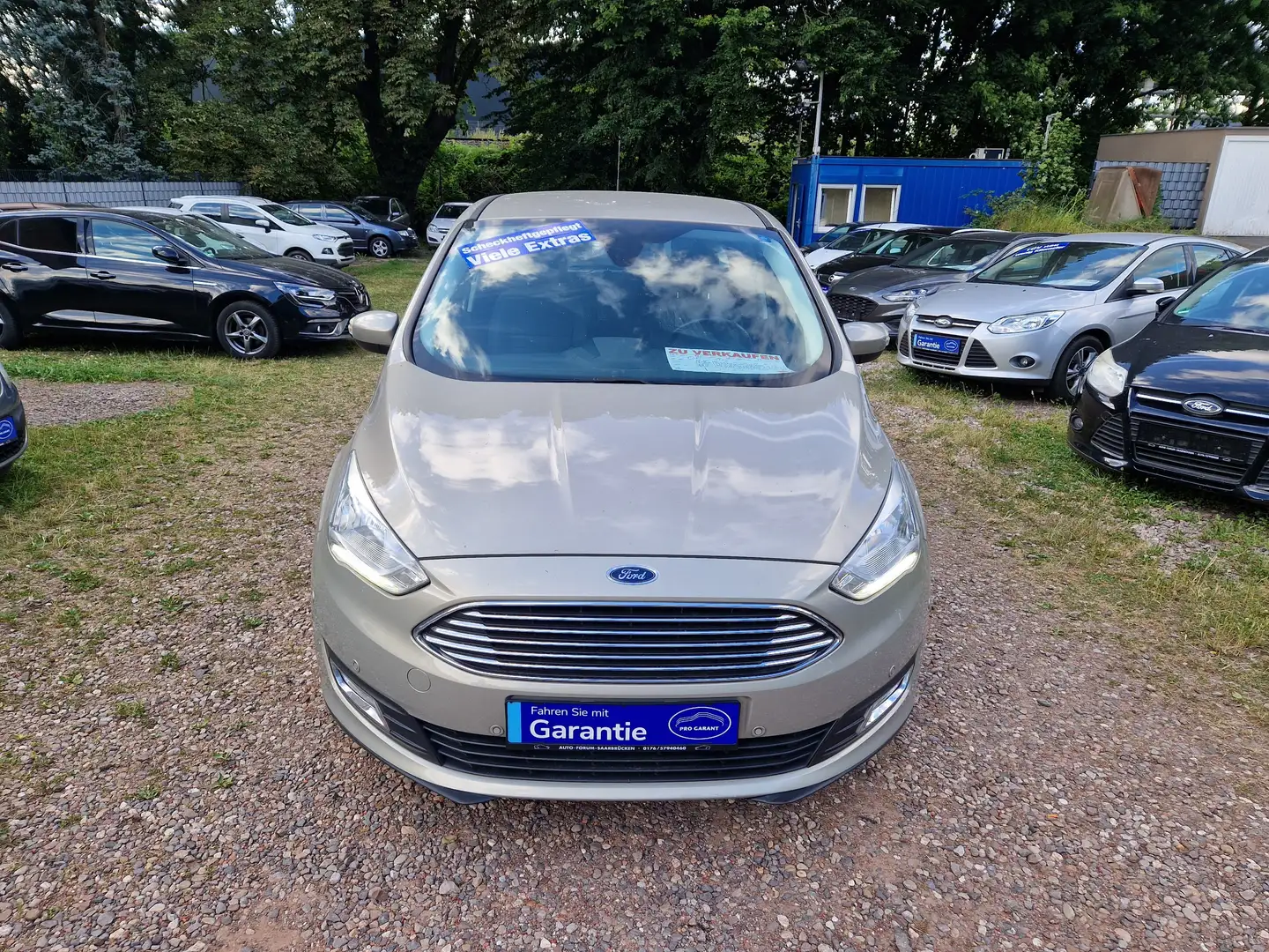 Ford C-Max Klimatro 93Tkm LED Navi Sitzhzg Scheckh 2Hnd 17" Gris - 2