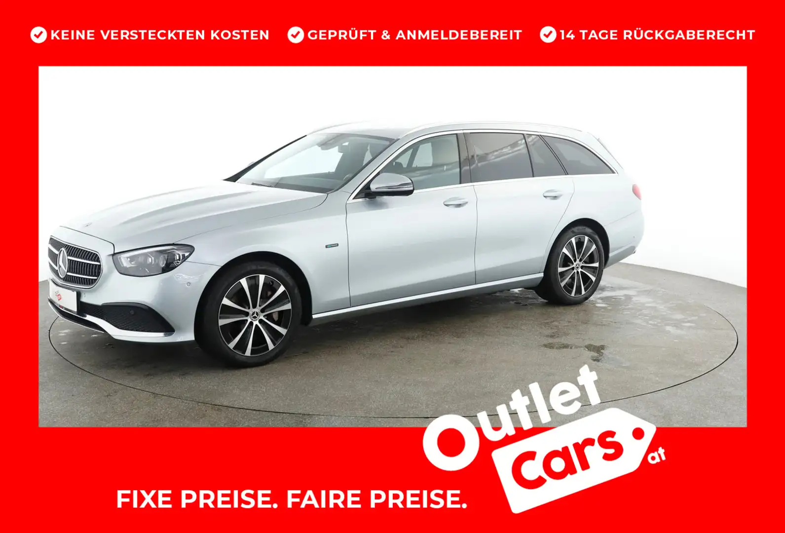Mercedes-Benz E 300 300 de T Avantgarde Aut. Silber - 1