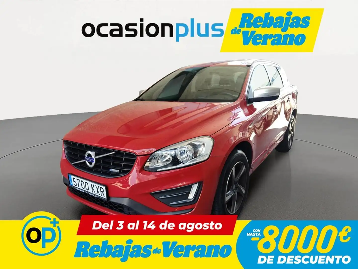 Volvo XC60 T5 R-Design Momentum Aut. 245 Rojo - 1