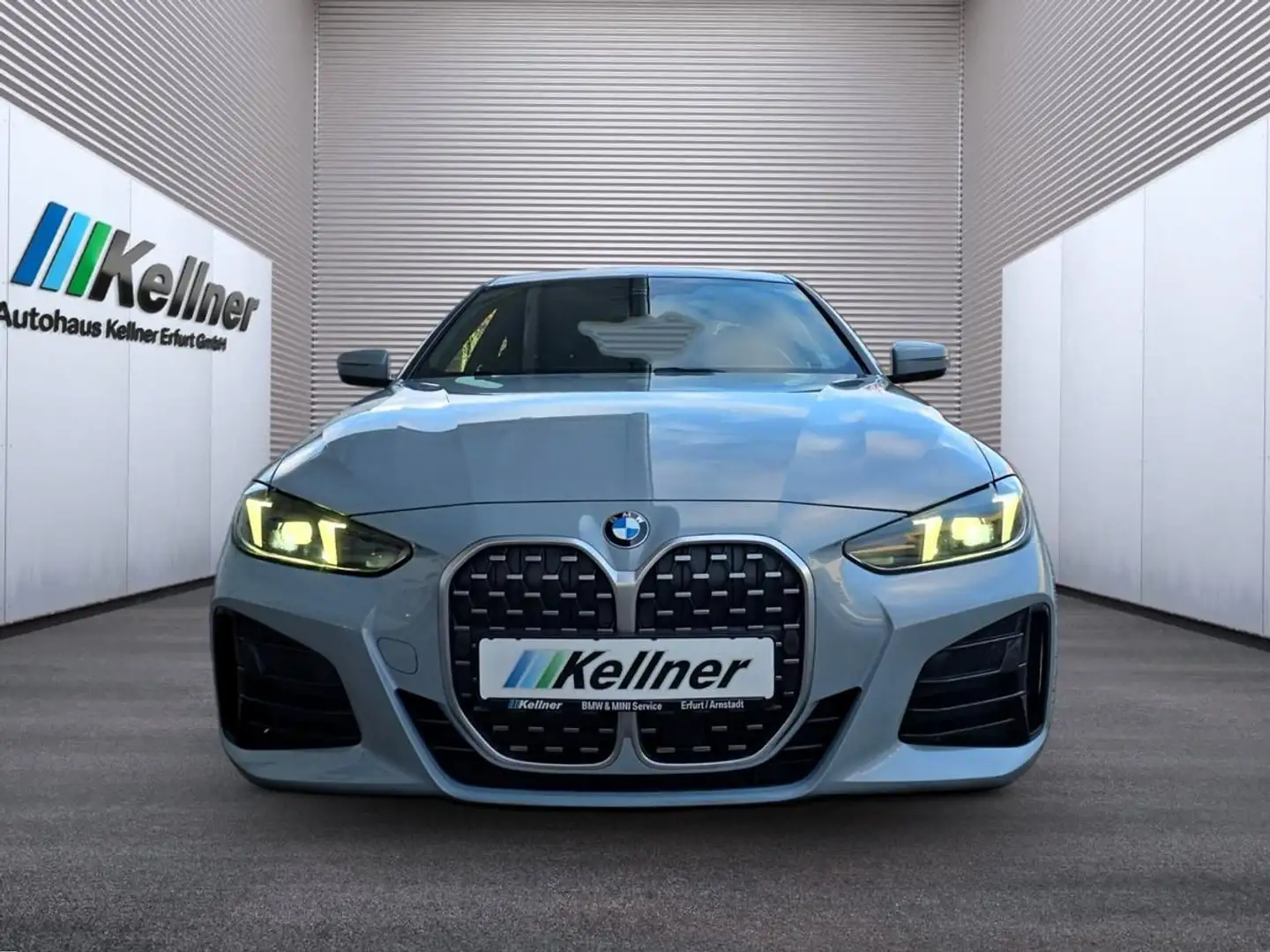 BMW 420 d Coupé M-Sport+ACC+Glasdach+HIFI+DAB Grau - 1