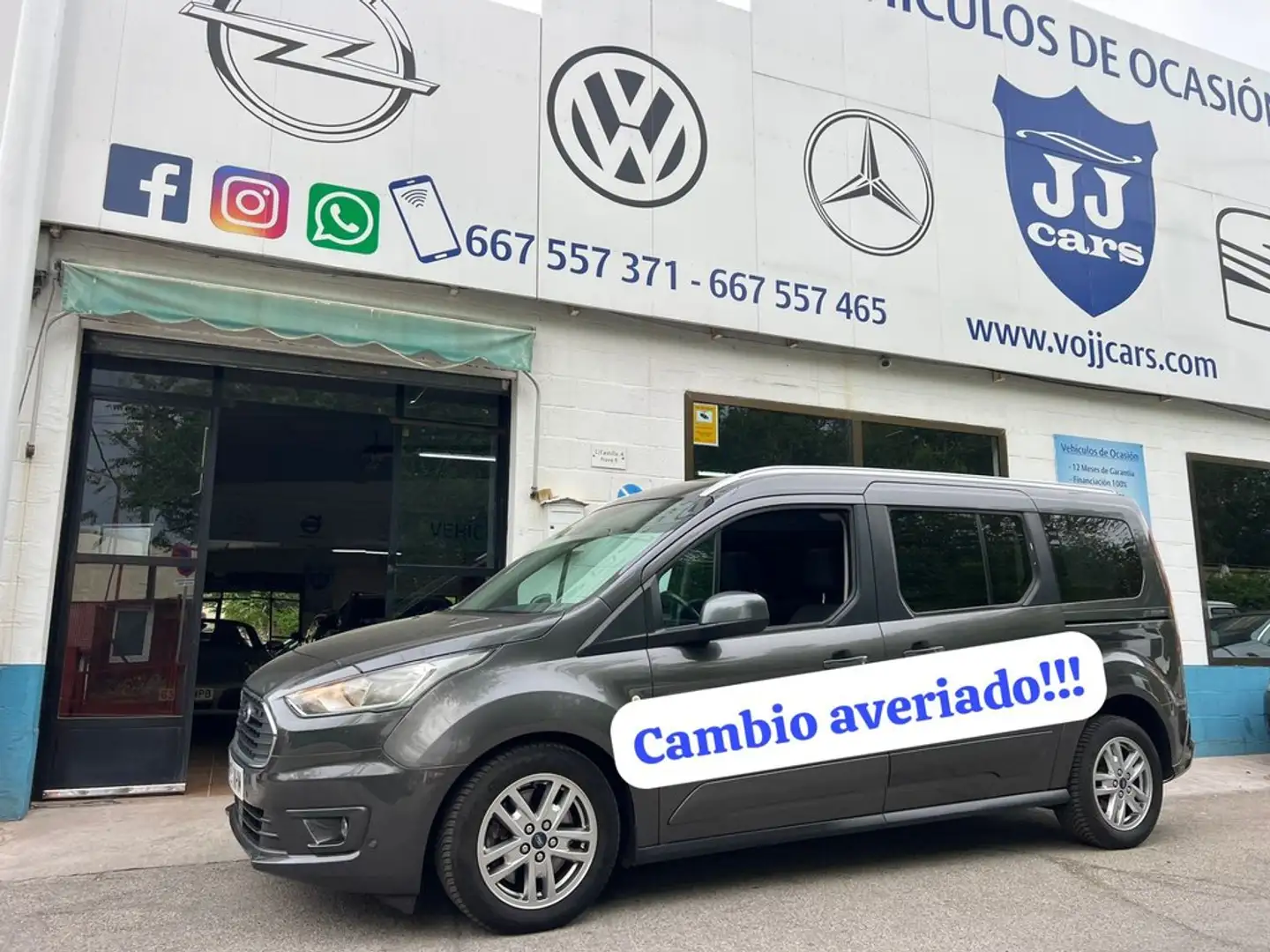 Ford Tourneo Connect 1.5 TDCi 88kW (120CV) Titanium Auto Gris - 1