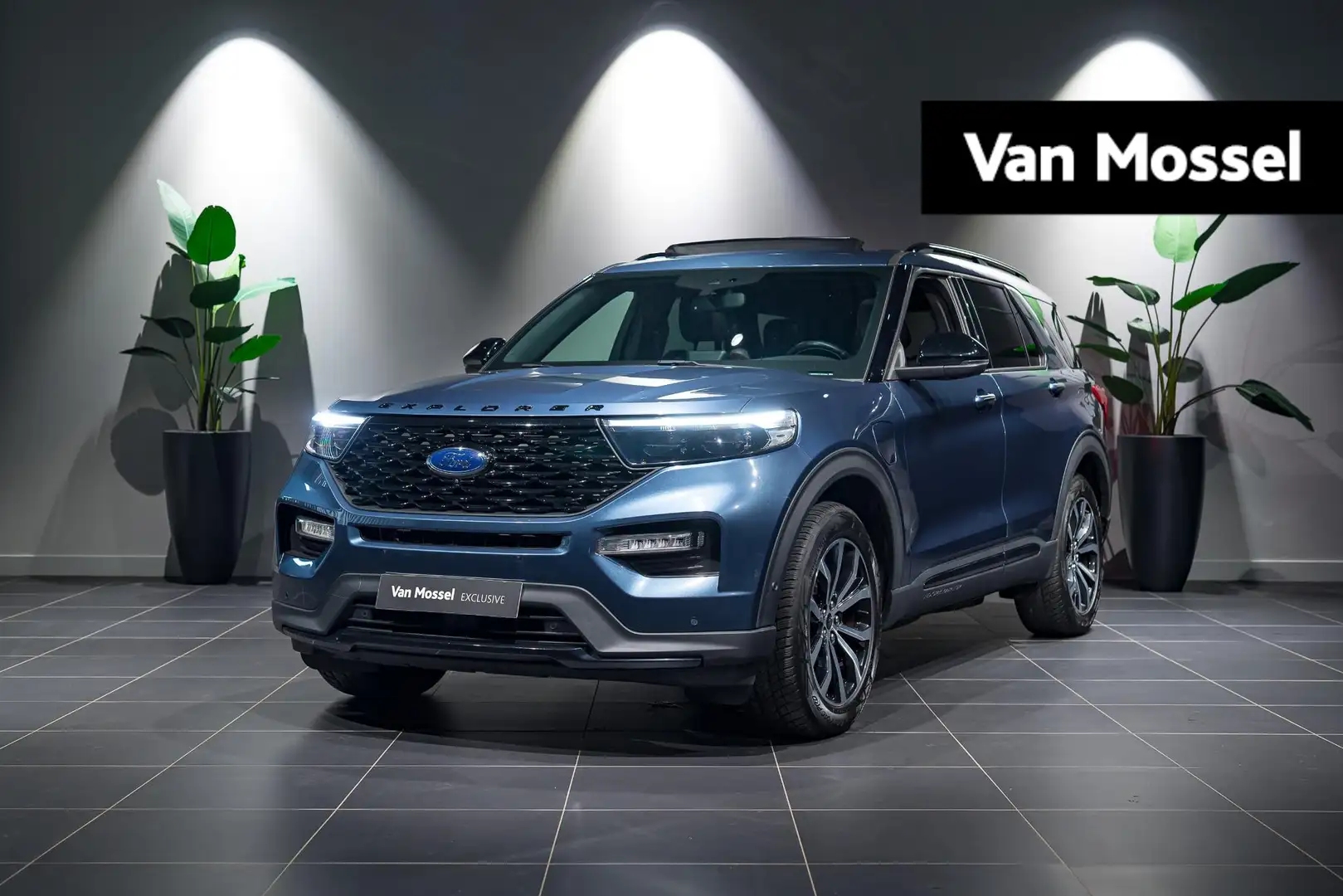 Ford Explorer 3.0i 457pk PHEV ST-Line 7 ZIT | B&O | PANODAK | ZE Bleu - 1