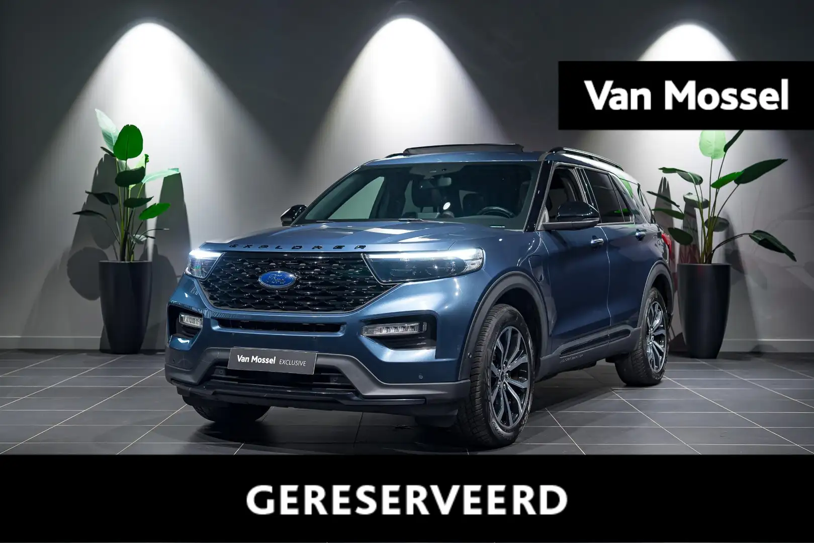 Ford Explorer 3.0i 457pk PHEV ST-Line 7 ZIT | B&O | PANODAK | ZE Bleu - 1