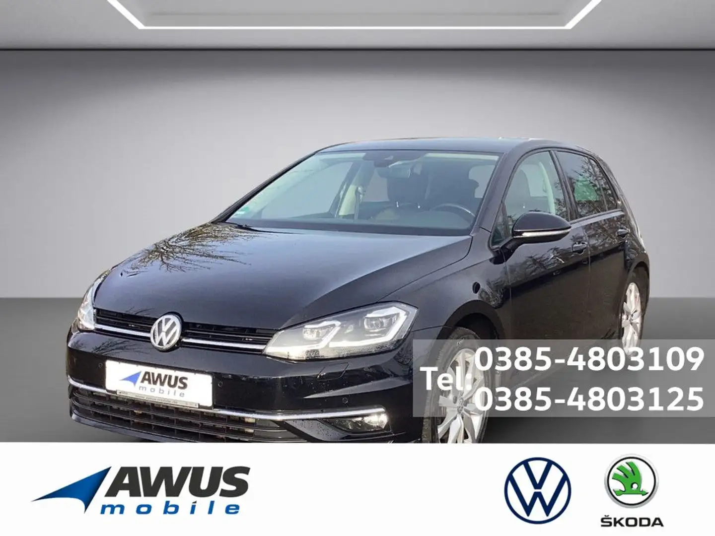 Volkswagen Golf VII 2.0TDI DSG Highline Negro - 1