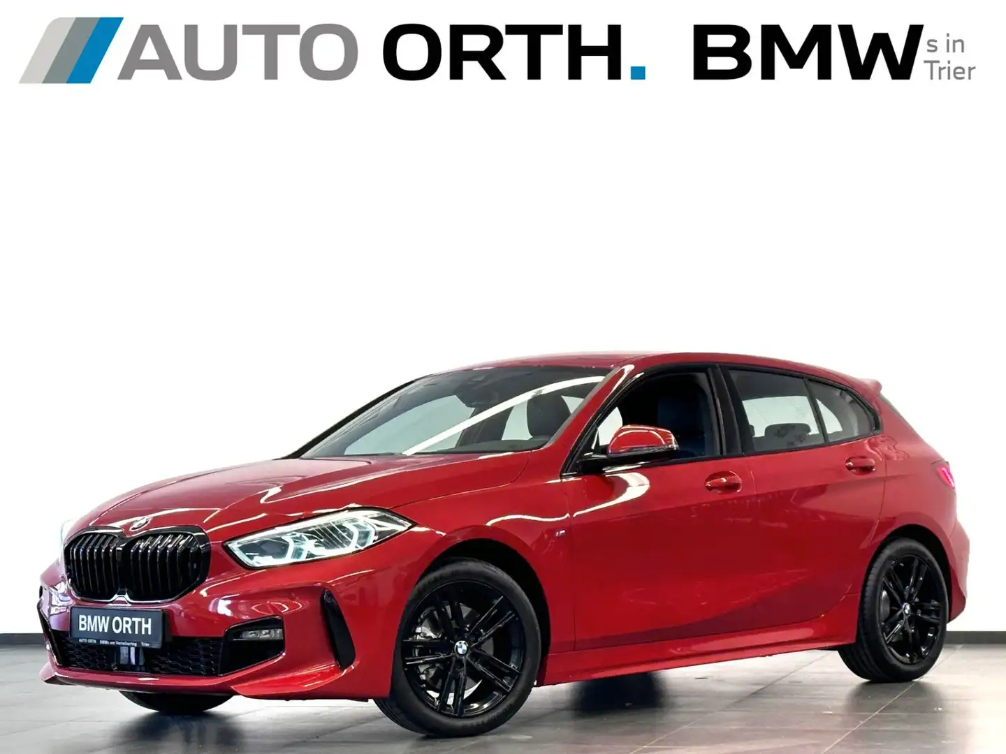 BMW 118 i M-SPORT LC+ LED KAMERA SI-HZG APPLE-CARPLAY Rot - 1