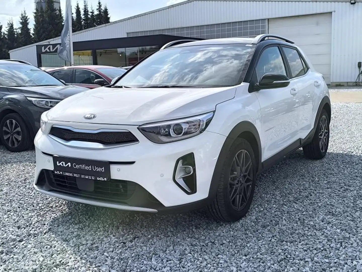 Kia Stonic Black Edition 1.0T ISG 7DCT Blanc - 1