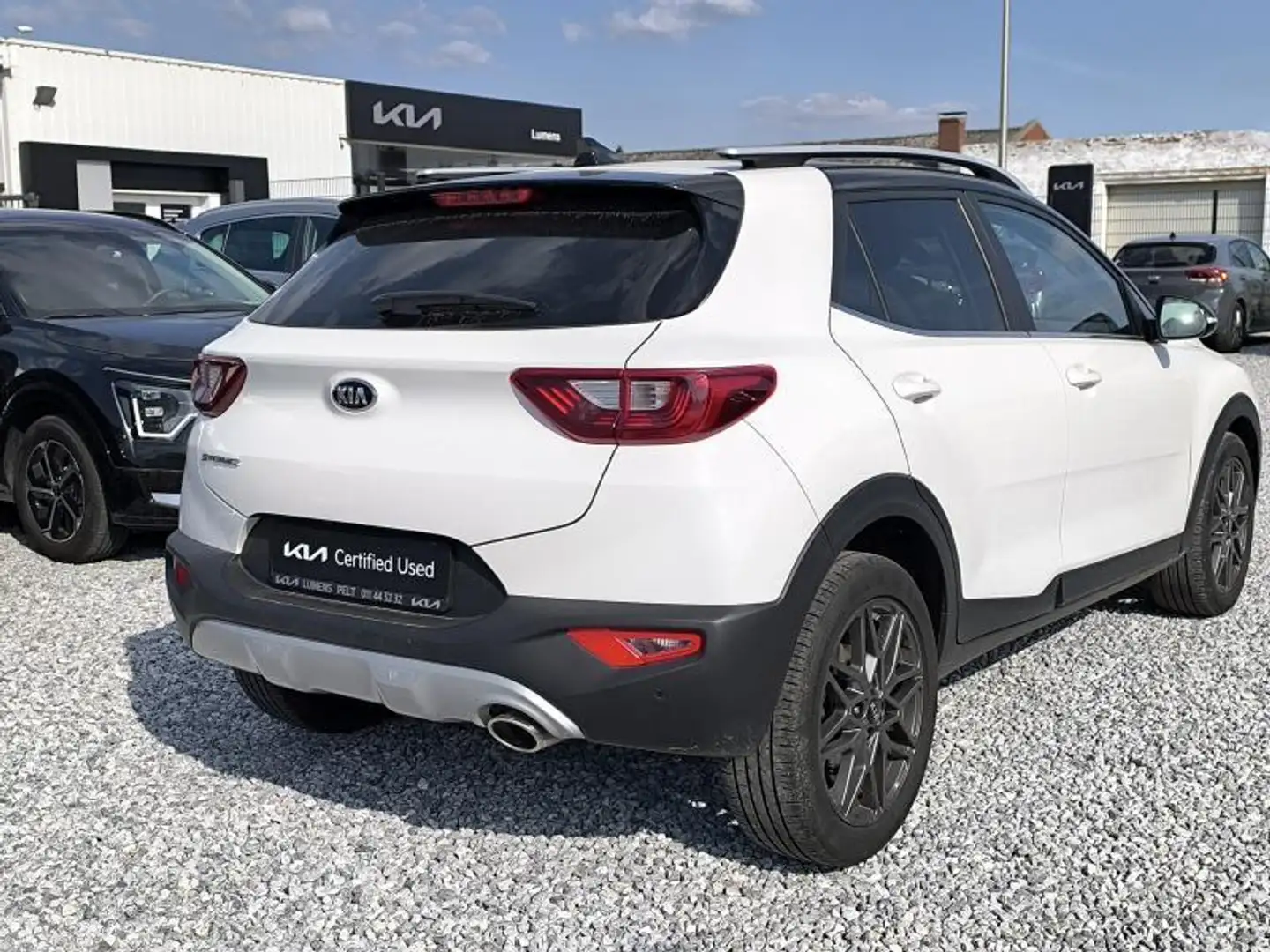 Kia Stonic Black Edition 1.0T ISG 7DCT Blanc - 2