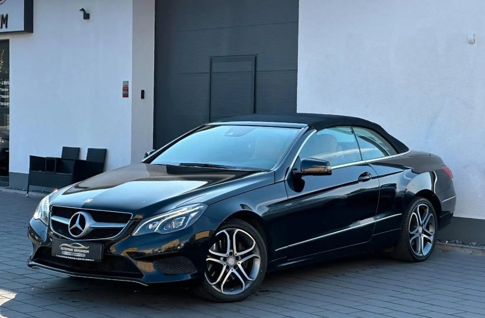 Mercedes-Benz E 350 BlueTec /d V6*CABRIO*SPORT*EURO6*KAMERA* Negro - 1
