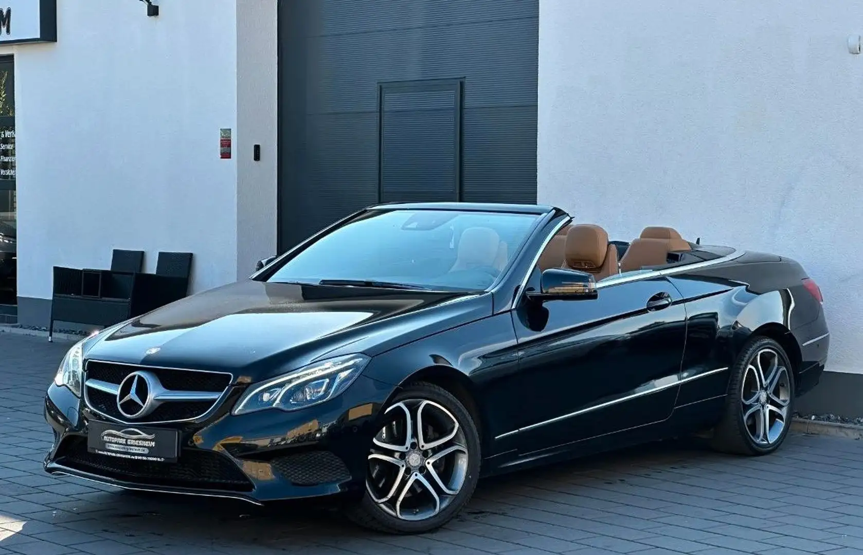 Mercedes-Benz E 350 BlueTec /d V6*CABRIO*SPORT*EURO6*KAMERA* Negro - 2