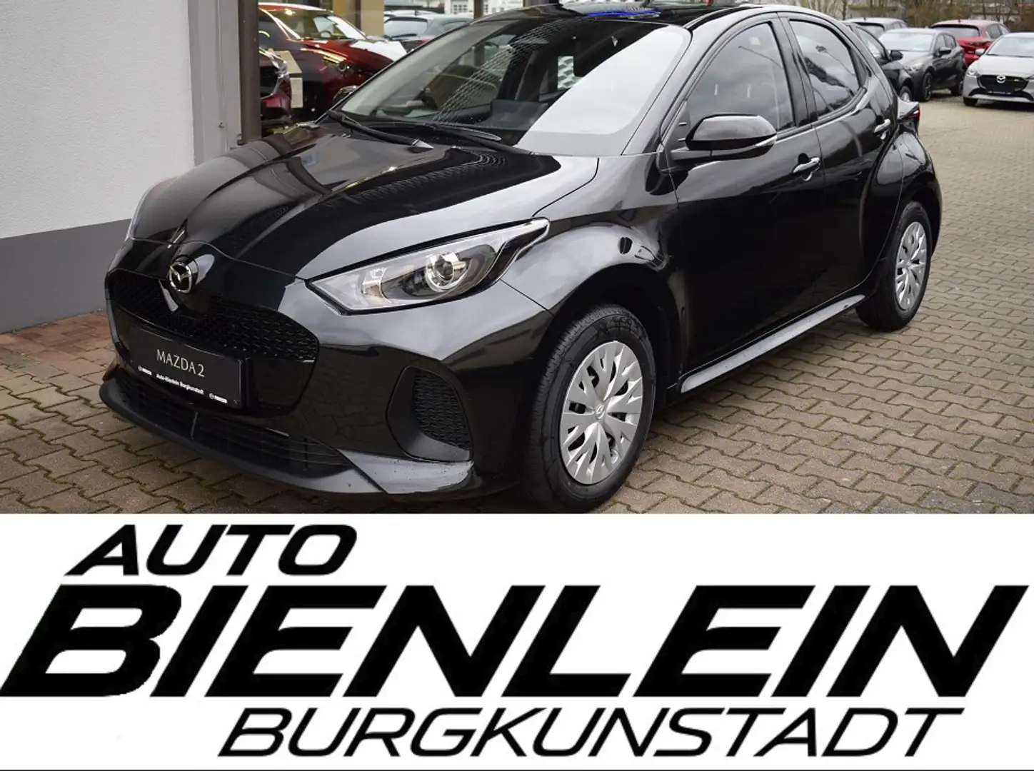 Mazda 2 Hybrid 1.5l 116PS e-CVT Prime-Line Zwart - 1