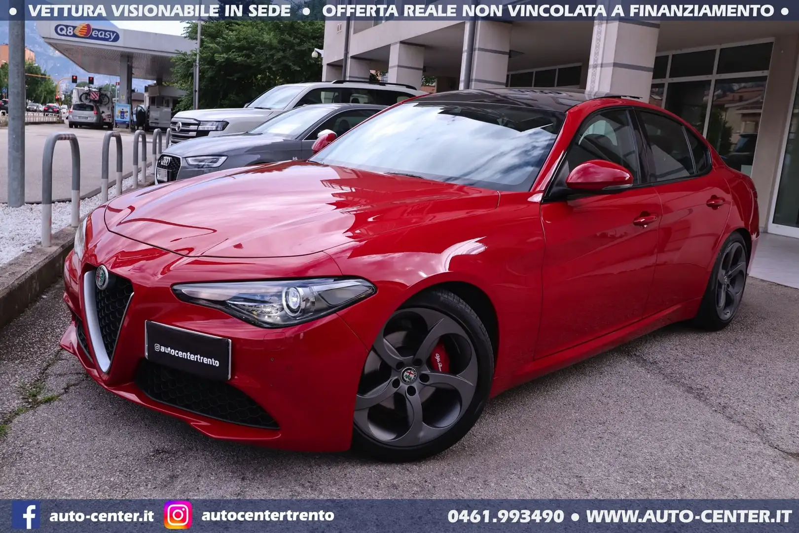 Alfa Romeo Giulia 2.0 Turbo 200CV AT8 Super TETTO Rojo - 2