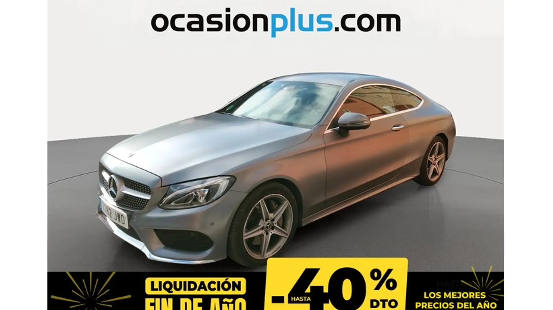 Mercedes-Benz C 300 Coupé 9G-Tronic Gris - 1