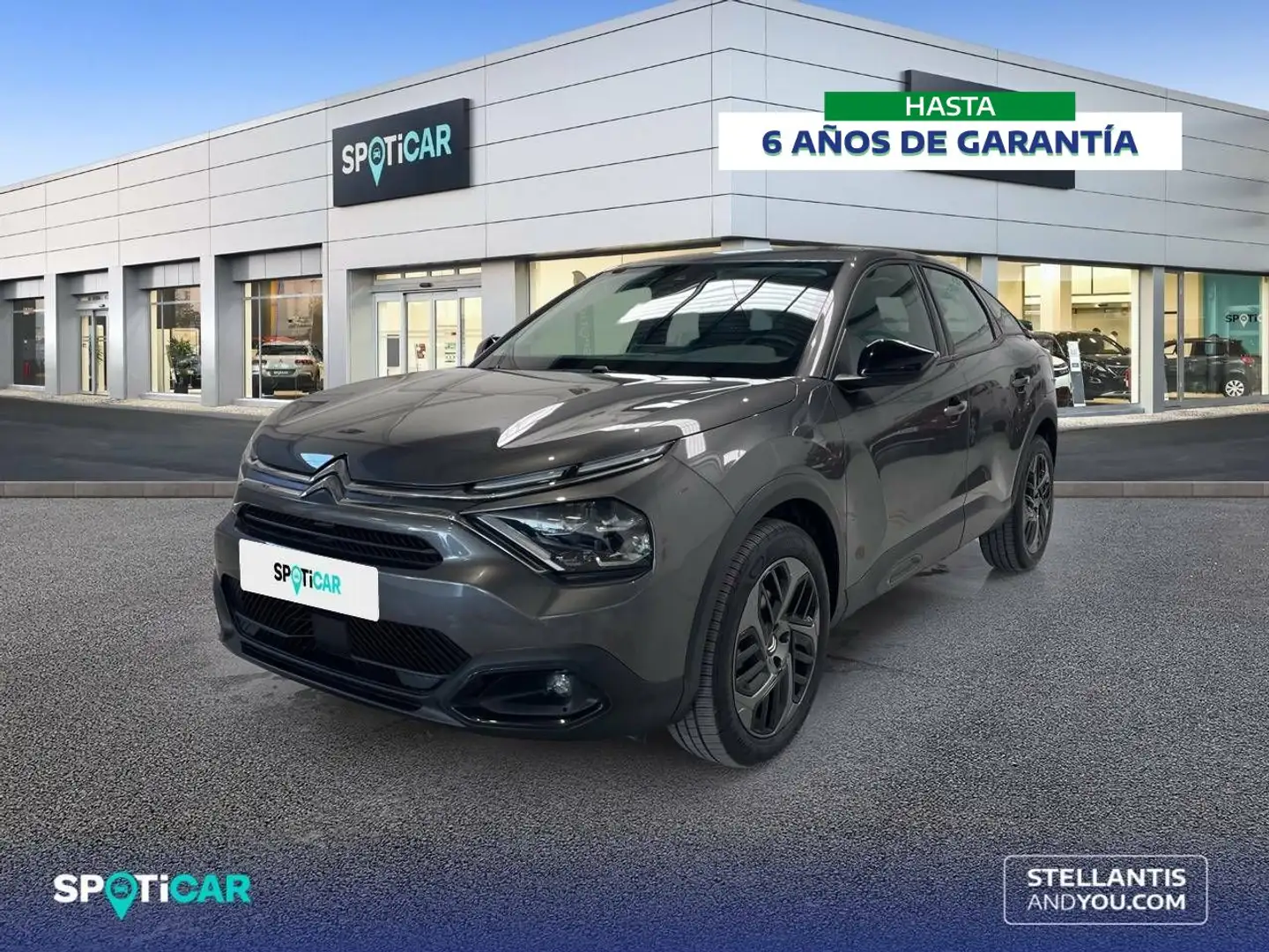 Citroen C4 1.5 BlueHDI S&S Plus EAT8 130 Gris - 1