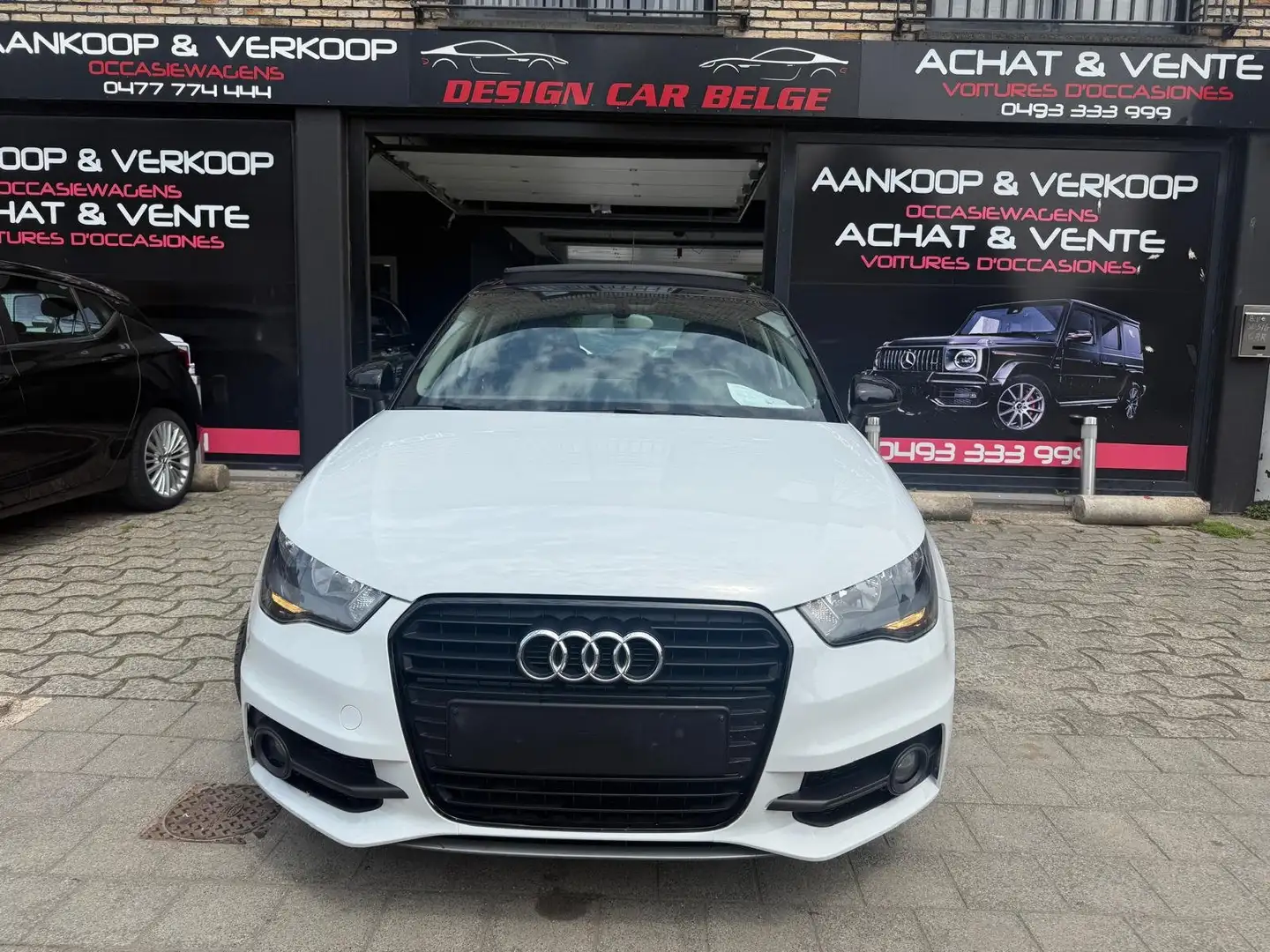 Audi A1 Sportback 1.2 TFSI S line Panorama Navigation Clim Blanc - 2