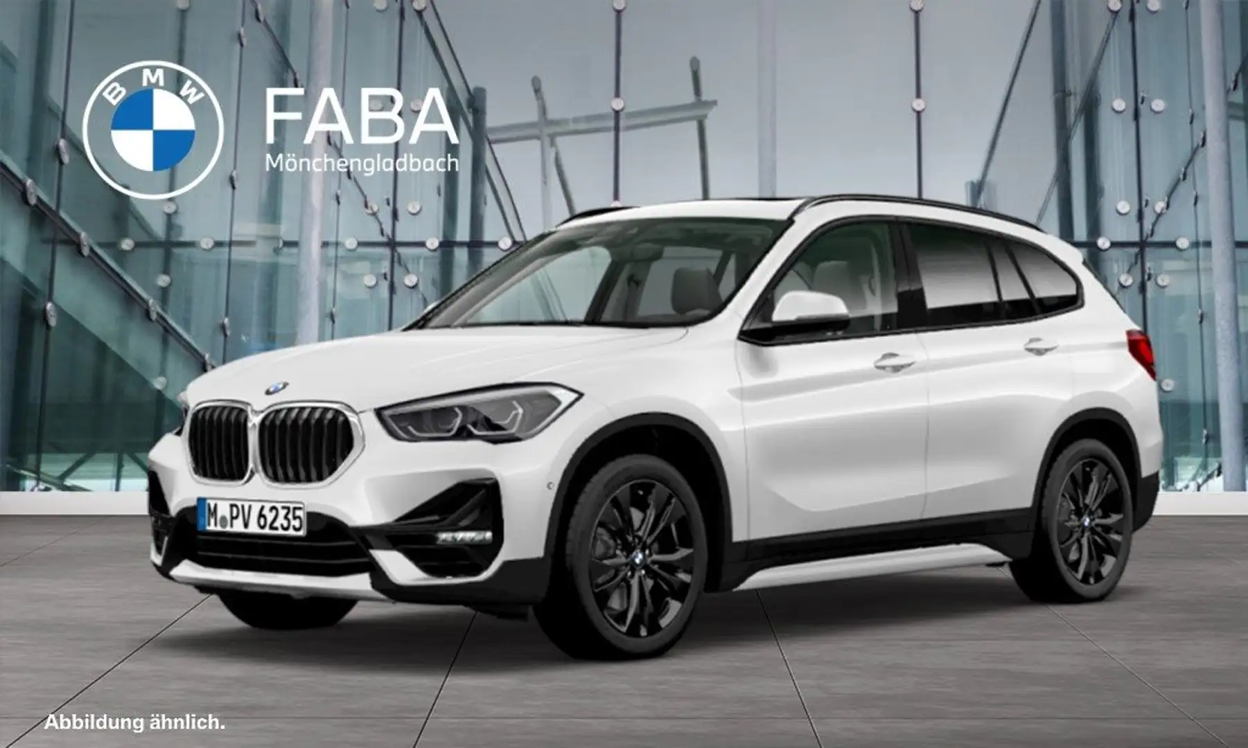 BMW X1 xDrive20i Sport Line HiFi DAB LED Pano.Dach Weiß - 1