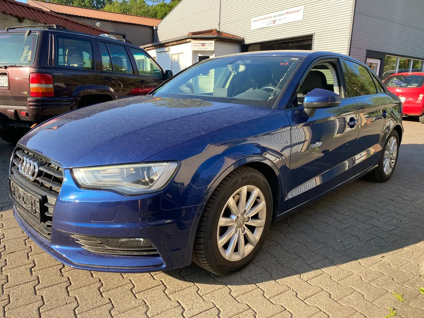 Audi A3 1.4 TFSI DSG Ambition ultra Sport Scheckhft u-frei Blau - 2