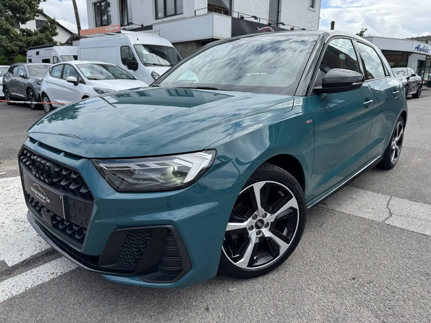 Audi A1 Sportback 30 TFSI S line /Navigation/Full Led.... Groen - 1