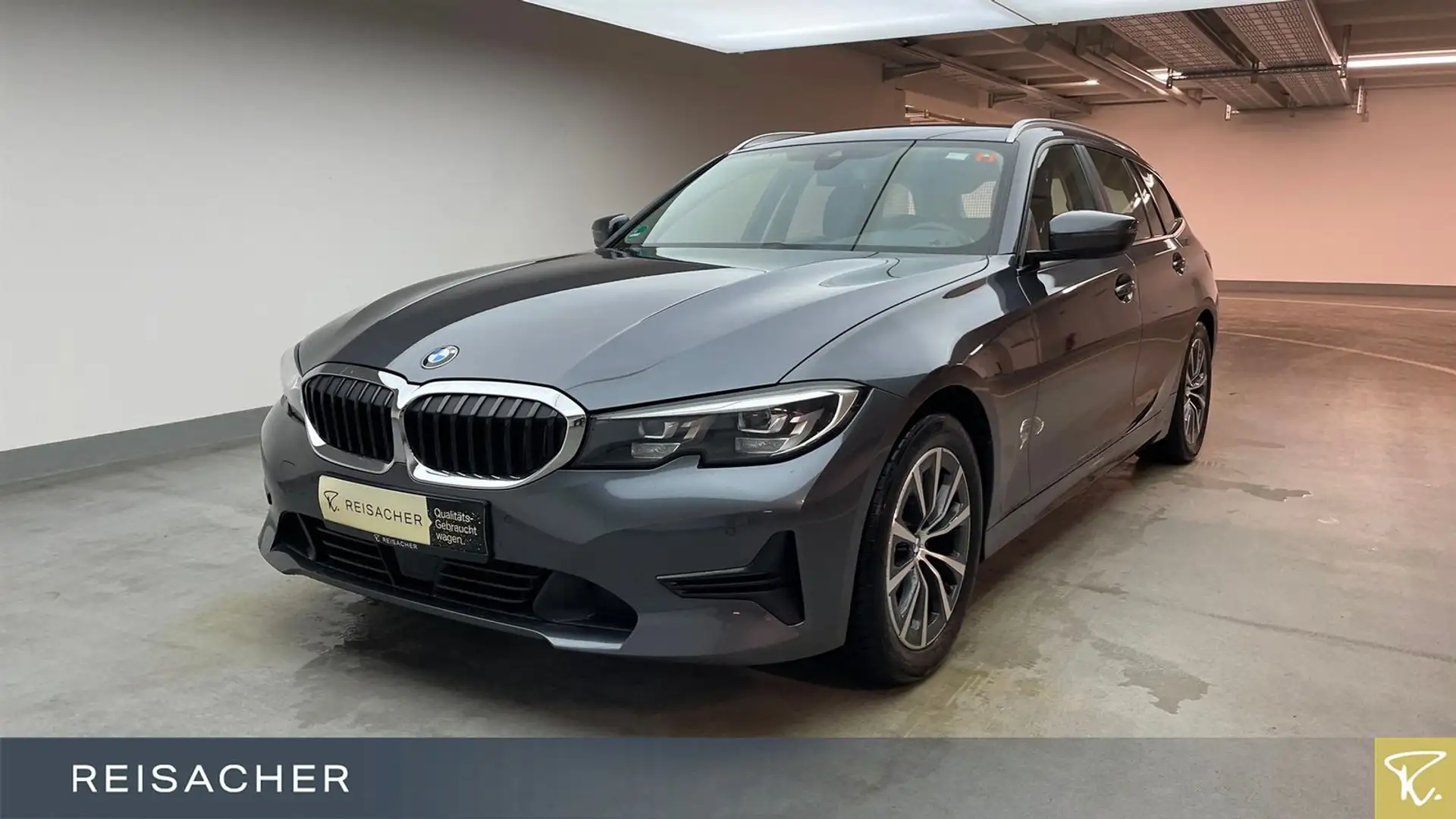 BMW 318 d Tou Advantage LCProf ACC SpoSi Hifi Grau - 1