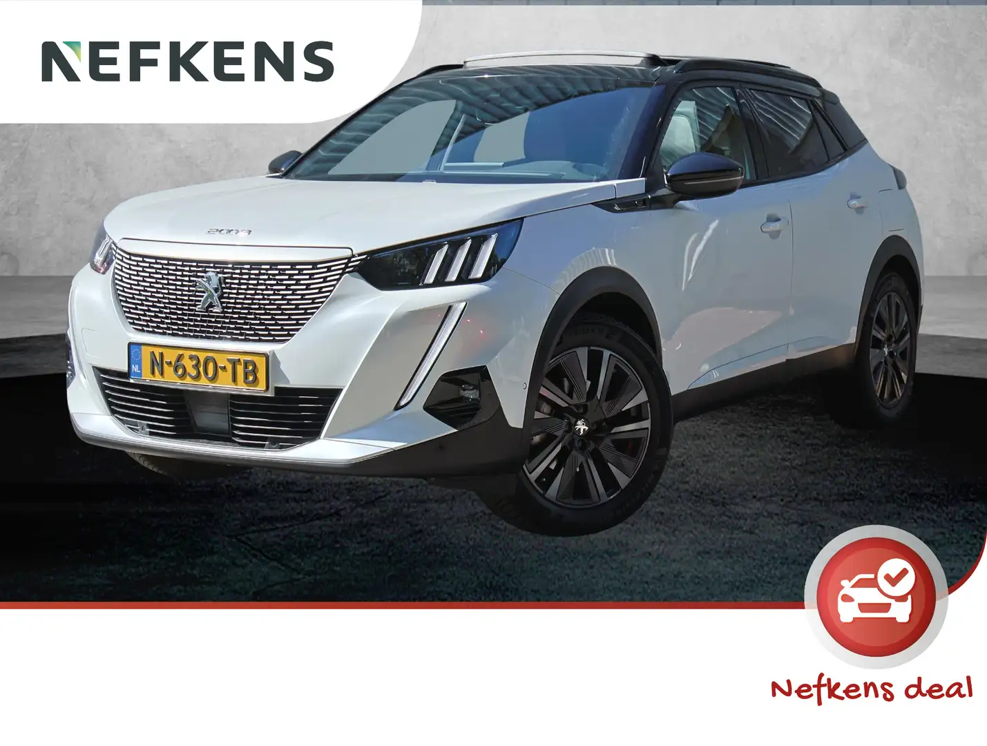 Peugeot e-2008 EV GT Pack 50 kWh | Camera | Stoelverwarming | Sch Wit - 1