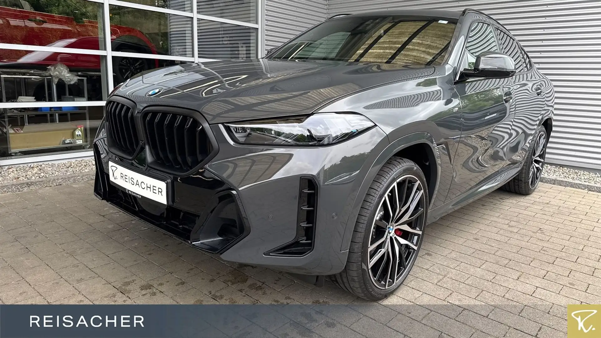 BMW X6 xDrive40d A M-Sport PRO,Pano,AHK,DAProf,Leder Gris - 1