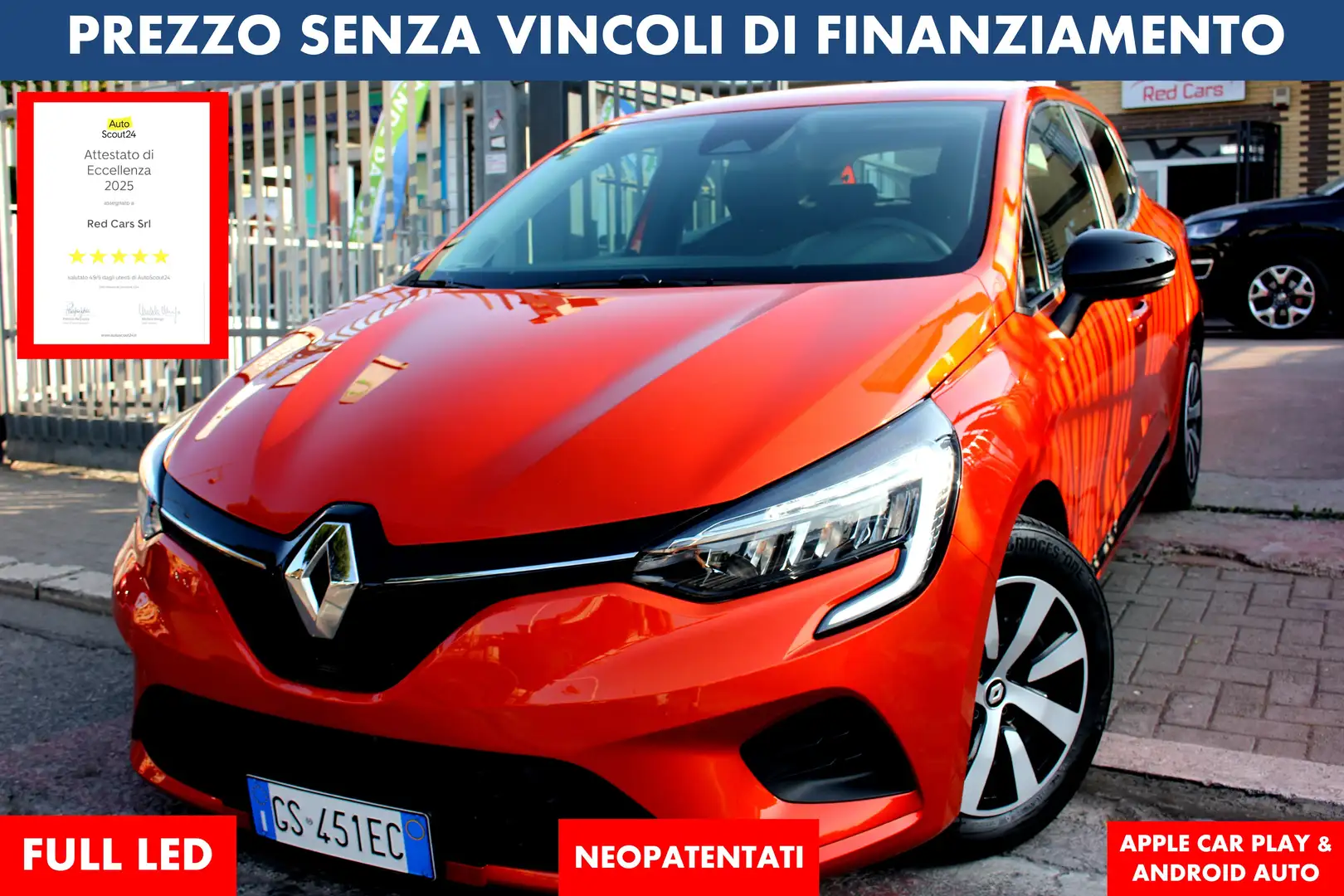 Renault Clio 1.0 sce 65cv UNIPRO' AZIENDALE *PREZZO REALE* - 1