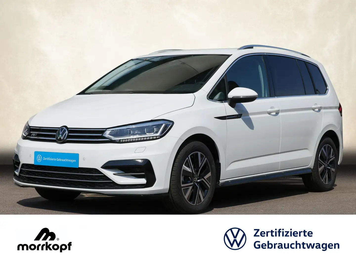Volkswagen Touran 1.5TSI DSG R-LINE +LED+NAVI+ Bluetooth Weiß - 2