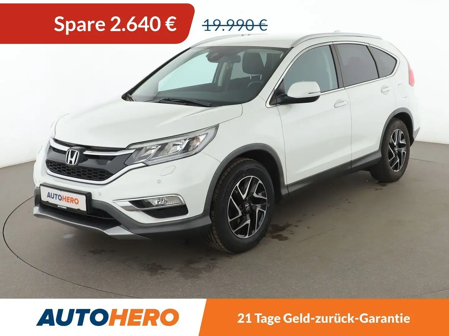 Honda CR-V 2.0 i-VTEC Elegance 2WD*NAVI*CAM*PDC*SHZ*AHK* Blanc - 1