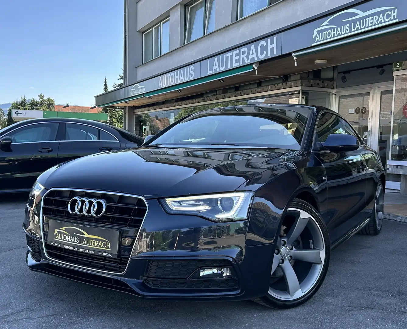 Audi A5 1.8 TFSI Coupe *S-LINE *19"ROTOR *NAVI *T.LEDER Blau - 1