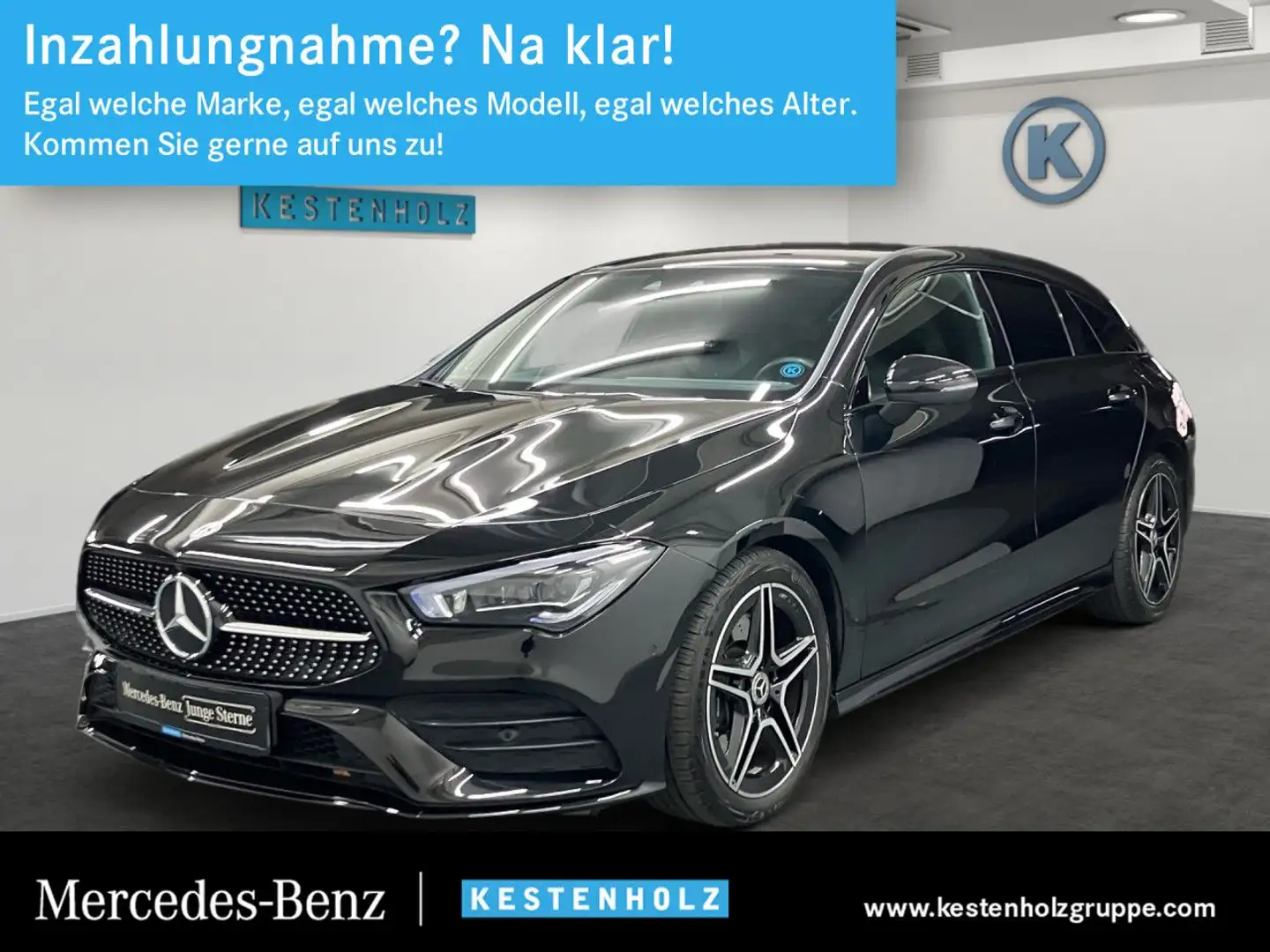 Mercedes-Benz CLA 250 4Matic Shooting Break AMG+360°+MULTBEAM Schwarz - 1