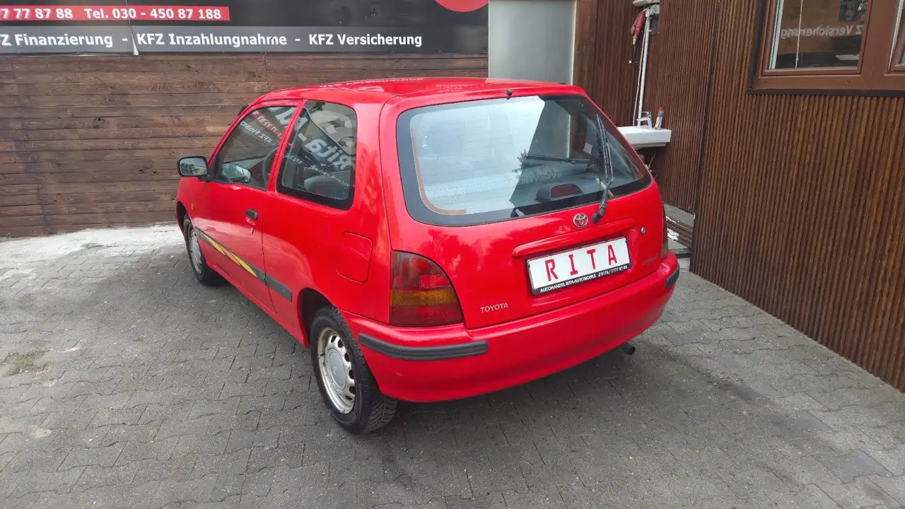 Toyota Starlet 1.3 Automatik, Nichtraucher, Tüv Neu, foto 6