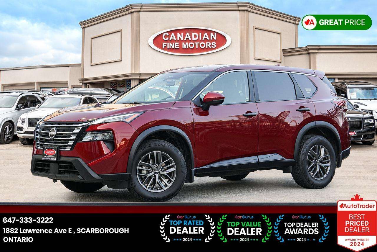 2024 Nissan Rogue S AWD | HEATED SEATS | CAM | CARPLAY |