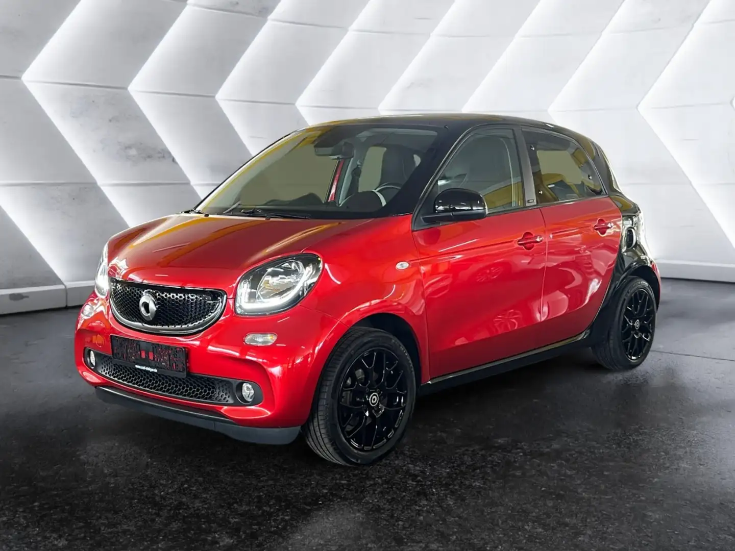 smart forFour 1.0 prime Pano Leder LM KlimaA LED SHZ Negro - 2